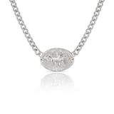 Collier Bronco, argent