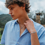 Collier Elios, argent