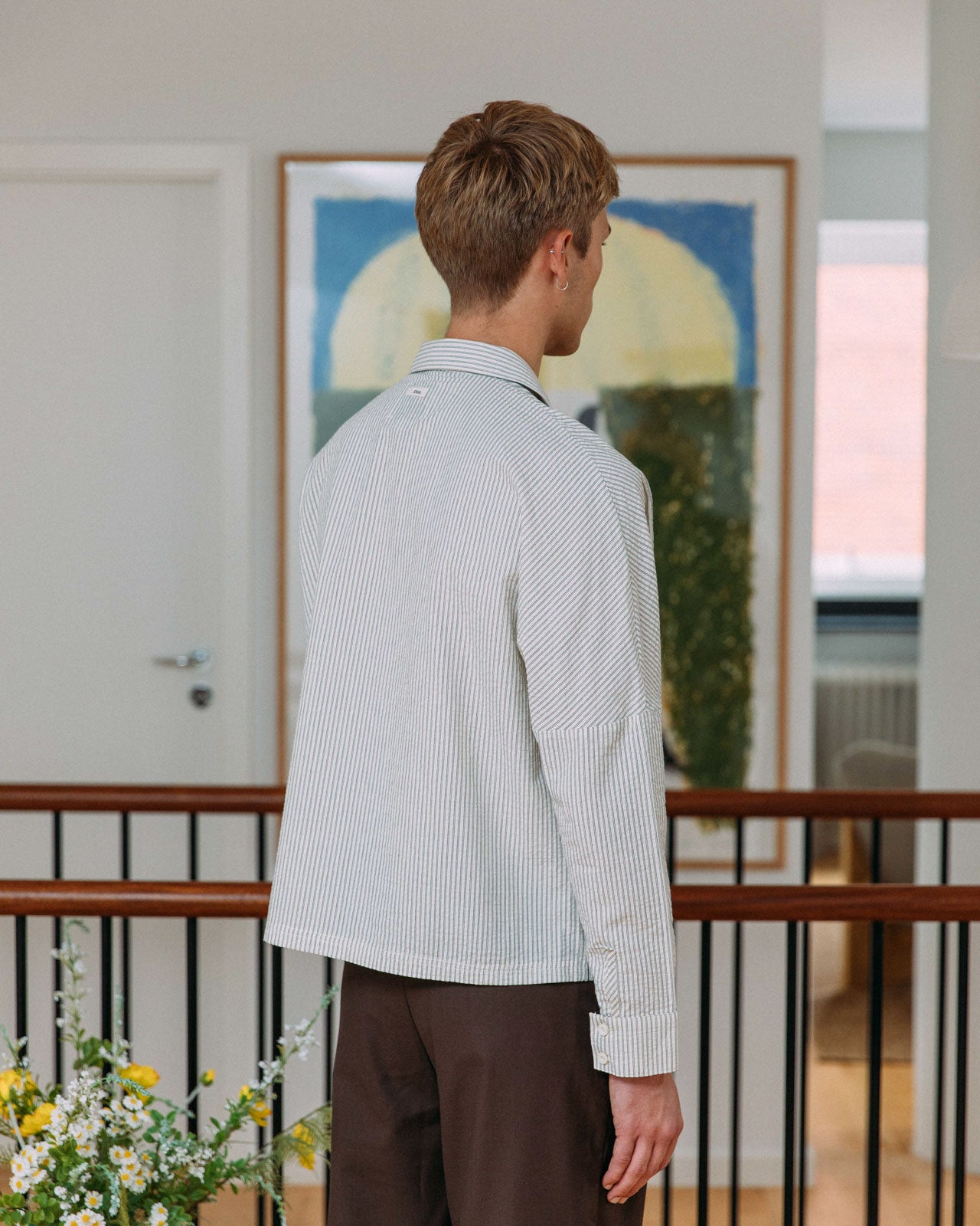Chemise Benoit en seersucker