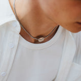 Collier Bronco, argent