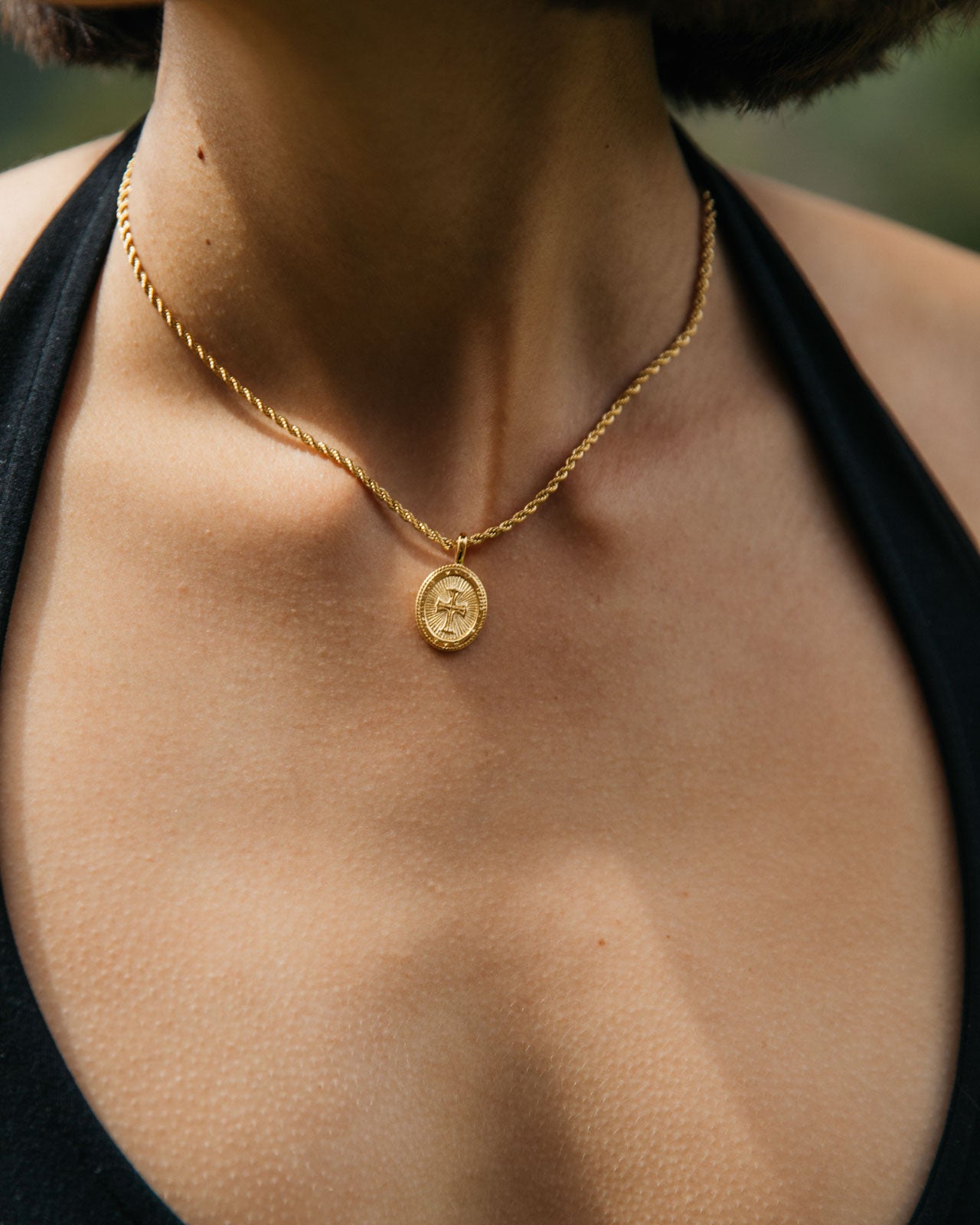 Claudio Necklace, Gold