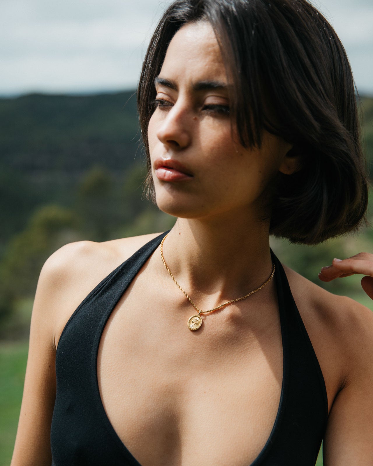 Claudio Necklace, Gold
