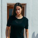 T-shirt en laine Tencel André
