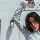 Chemise transparente ajustée Valentina