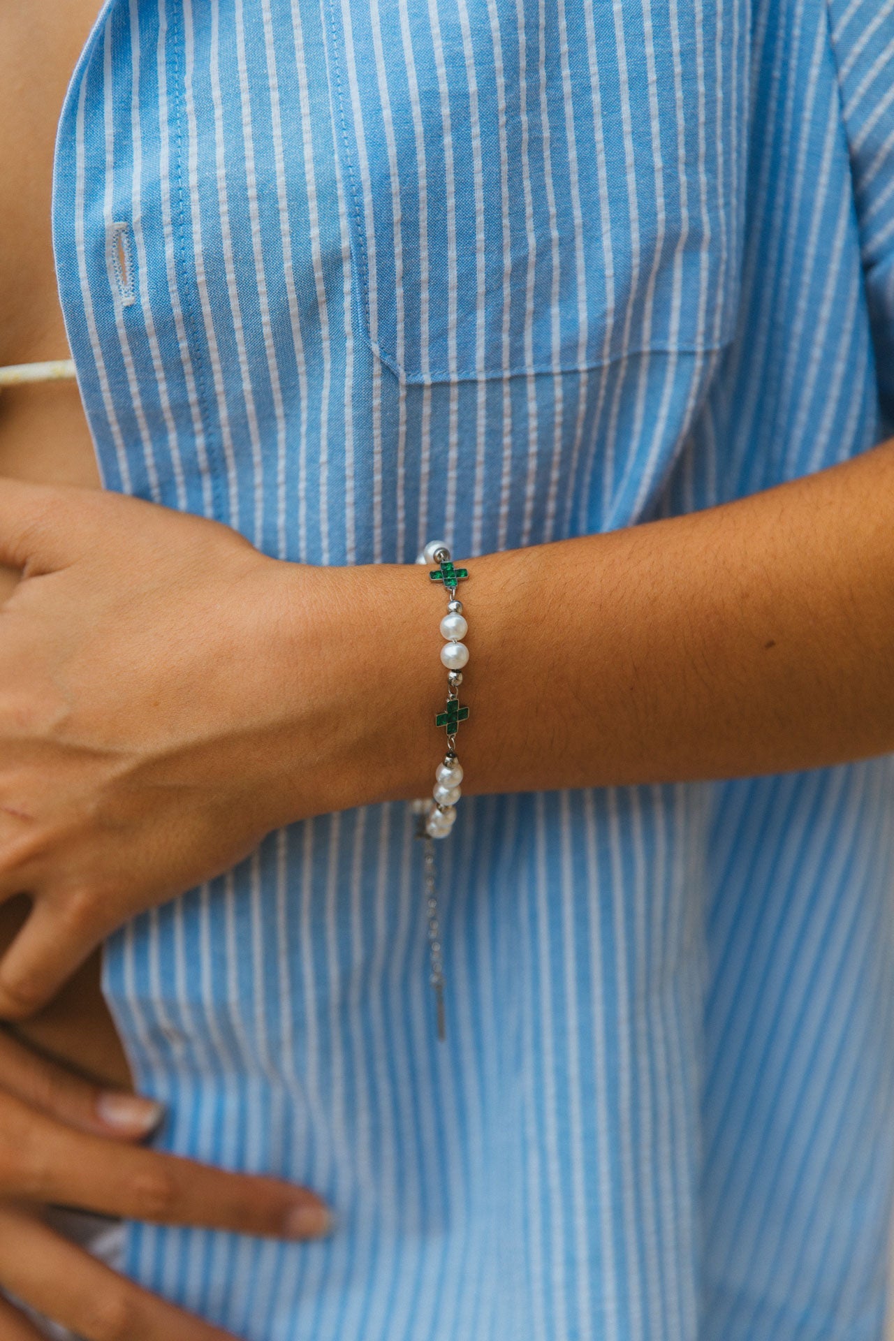 ま  Mathias Silver Bracelet | 33mm - Jewelry Inspired by Nostalgia