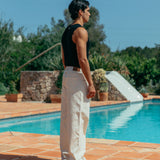 Vitor Wide Jeans, Cream