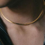 Sierra Necklace, Gold
