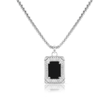 Dalton Necklace, Silver