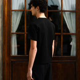 Daniel Boxy T-Shirt, Schwarz