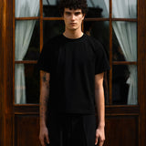 Daniel Boxy T-Shirt, Schwarz
