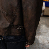 Zayn Leather Jacket, Brown