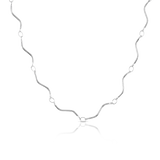 Collier Rocío, argent